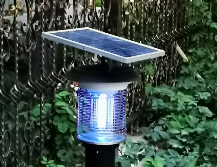 别墅院子灭蚊器怎么用，建议选择太阳能灭蚊灯